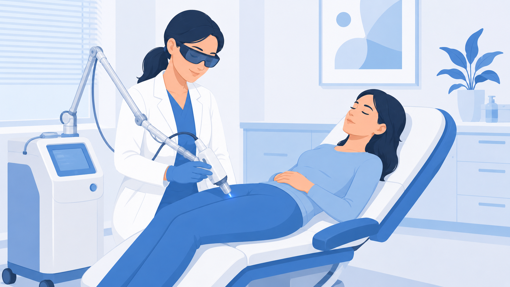 Лечение атрофического вагинита лазером и PRP | DR PROF